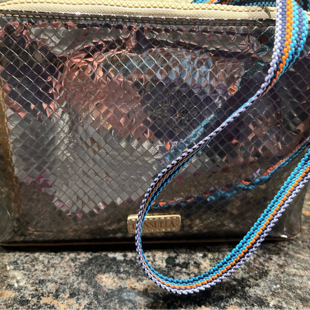 Consuela Kyle Midtown Crossbody. The Disco ball of fabric. Closet CLEANOUT